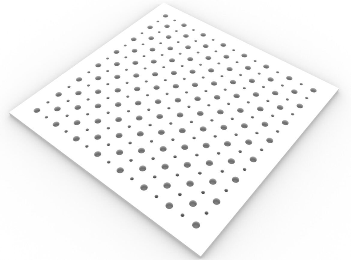 PLACA MICROPERFORADA ACUFLEX BOGOTA DNU Acoustic placa-microperforada-acuflex-bogota-dnu-acoustic